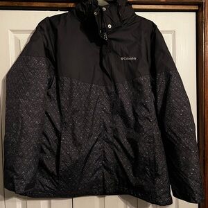 Columbia Black and Gray Jacket